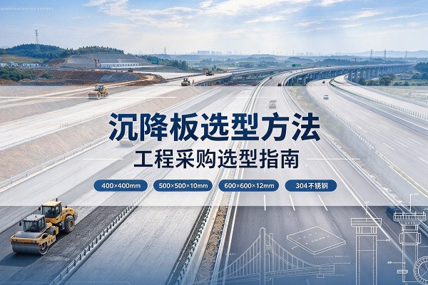 静宁沉降板选择方法