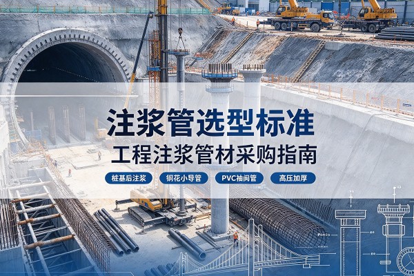 静宁注浆管选型标准