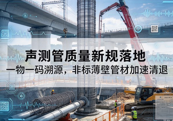 静宁声测管质量新规落地，一物一码溯源，非标薄壁管材加速清退
