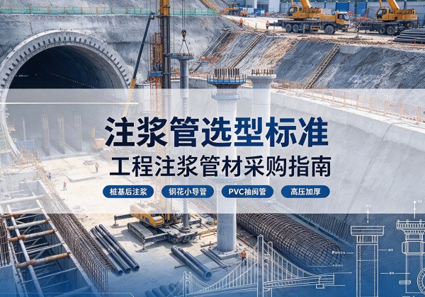 静宁注浆管选型标准